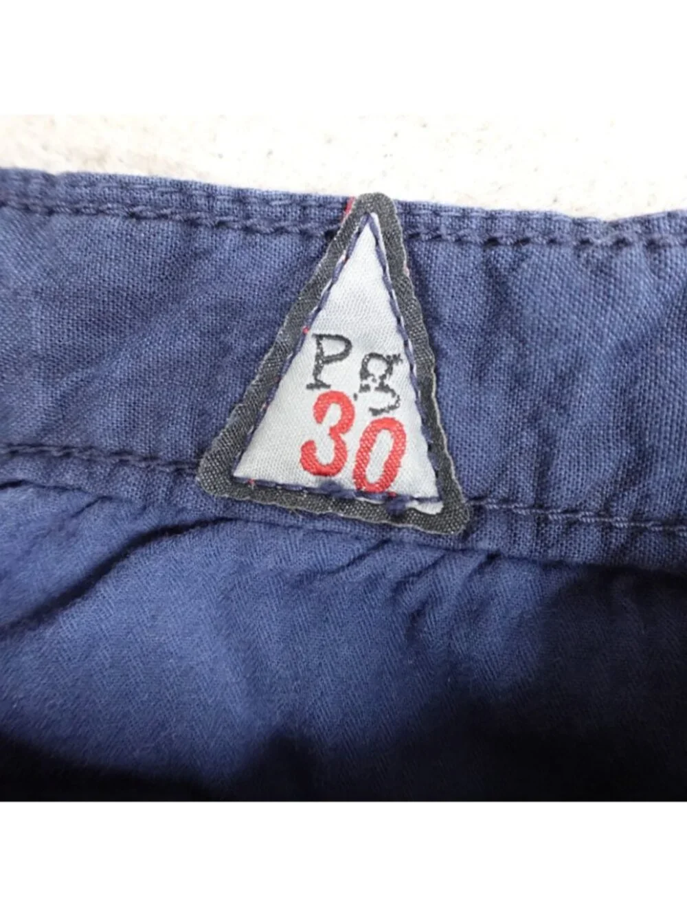 Paperbacks Mens Shorts 32 Blue 100% Linen 11